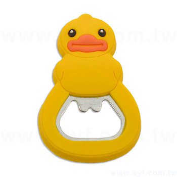 冰箱磁鐵-客製多功能開瓶器-四色以下展覽紀念品-禮品批發推薦矽膠娃娃開罐器_0